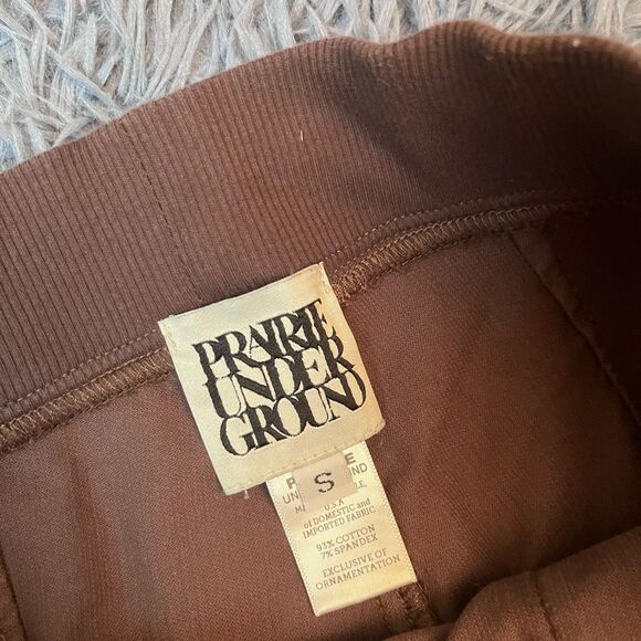 Prairie Underground Chocolate Brown Corduroy Pants Size S - Picture 2 of 5